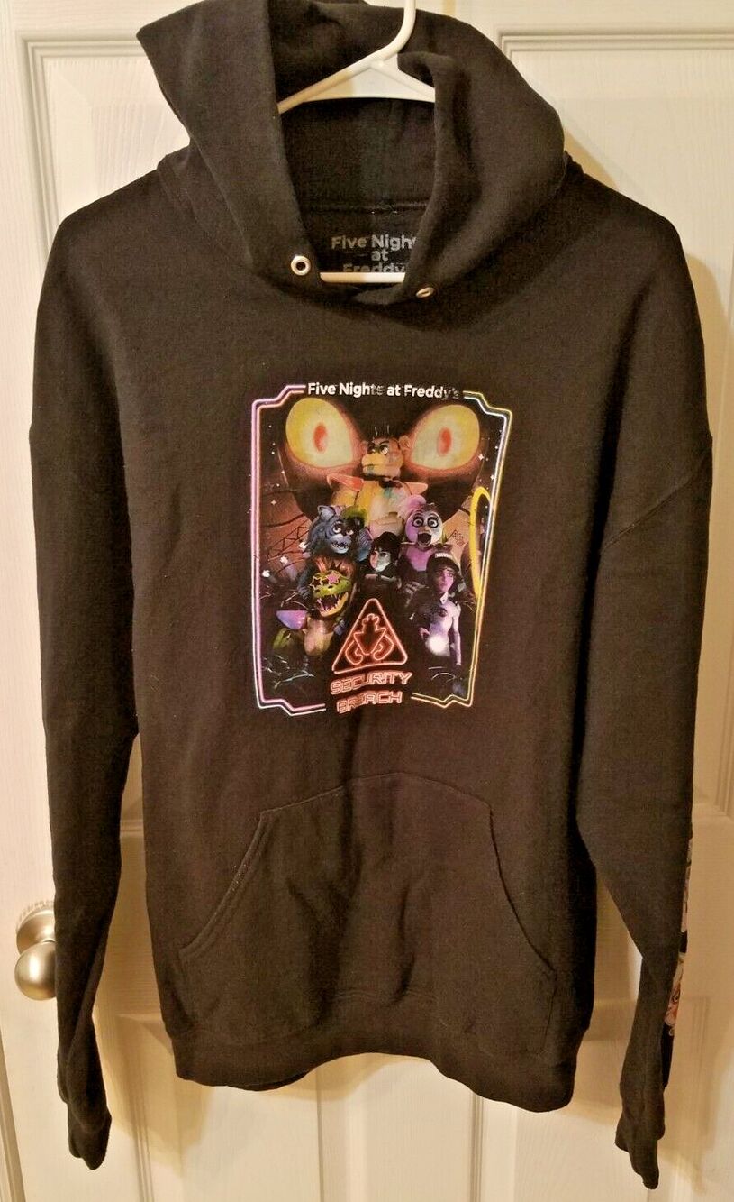 Five Nights At Freddy's Hoodie Mens Large Security Breach